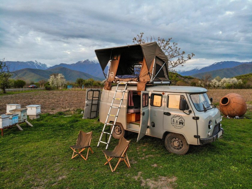 УАЗ 452 кемпинг