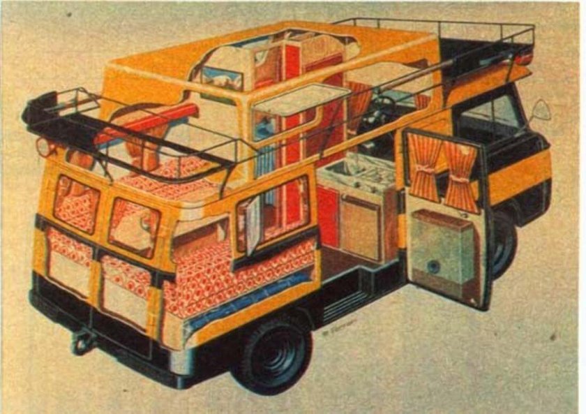 УАЗ 452 кемпер