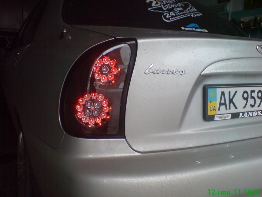 Задние фонари led Chevrolet lanos
