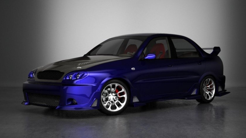 Chevrolet lanos обвес