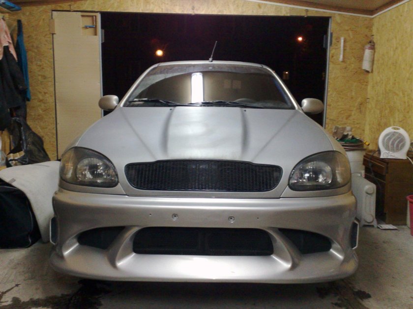 Тюнинговые бампера на Шевроле Ланос