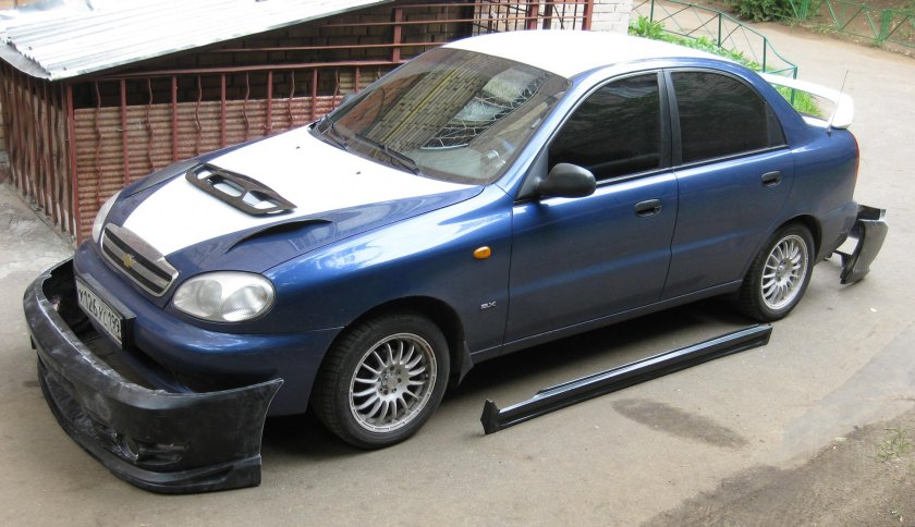Chevrolet lanos 2006 обвесы