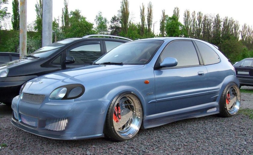 Chevrolet lanos 2006 обвесы