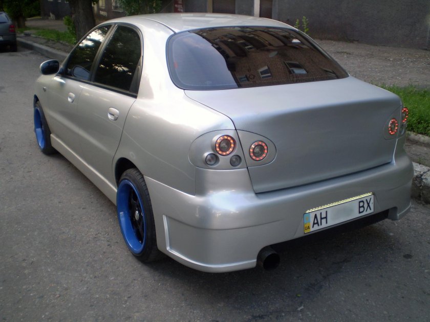 Обвесы на Chevrolet lanos 2008