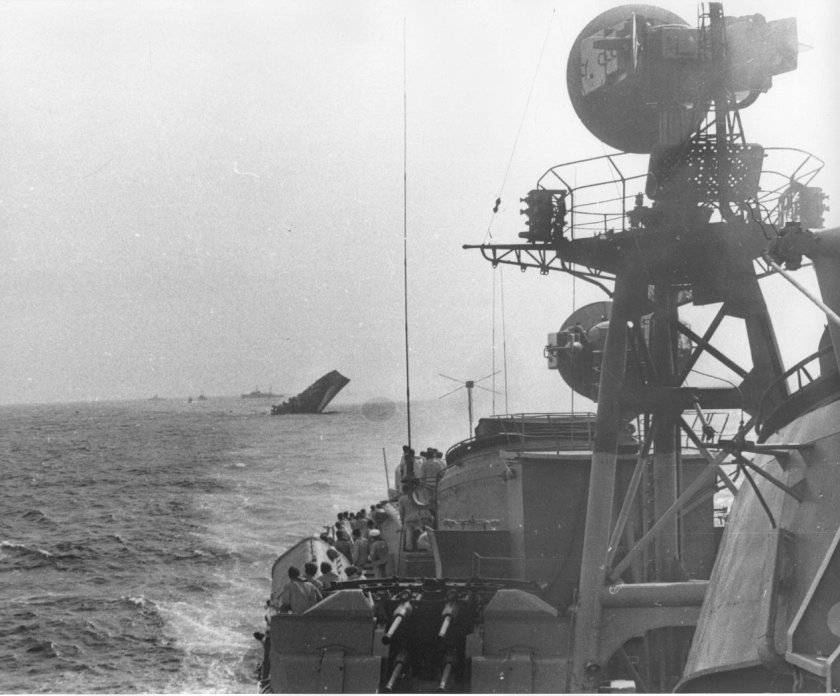 Гибель БПК отважный черное море 30 августа 1974 года