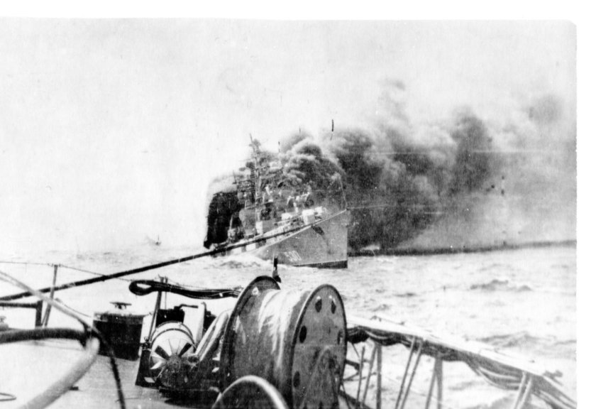 Гибель БПК отважный 30.08.1974