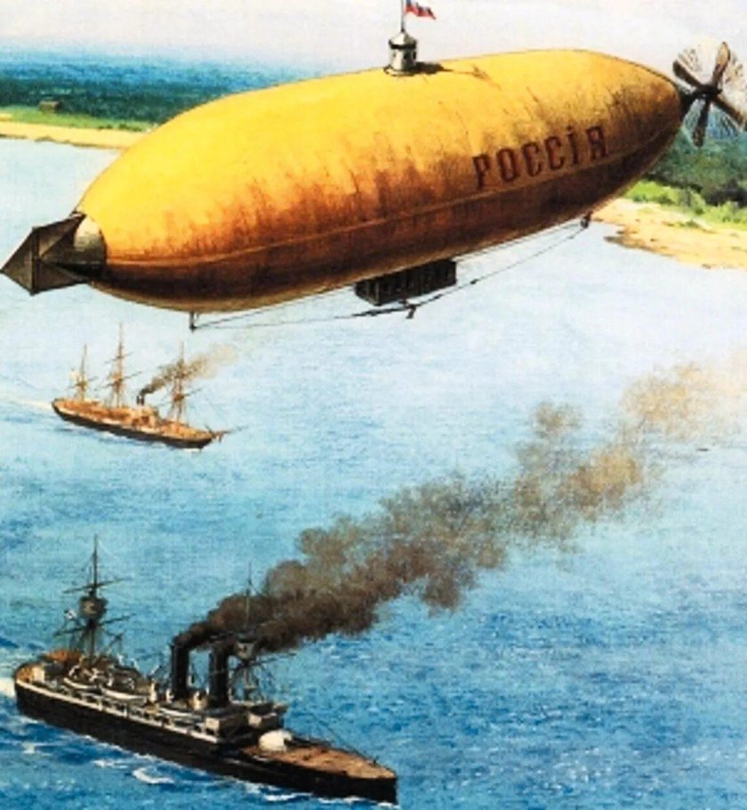 Дирижабль «Россия» (проект о.с.Костовича).