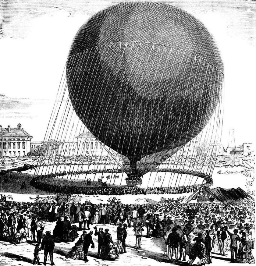 Аэростат 19 века
