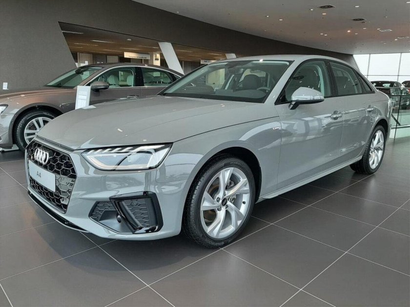 Ауди а 4 серая