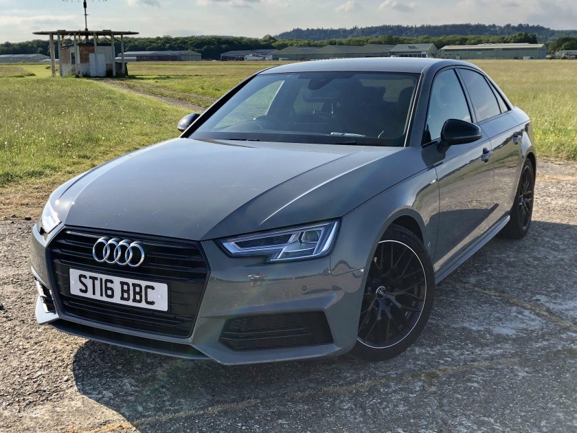 Quantum Grey Audi a4