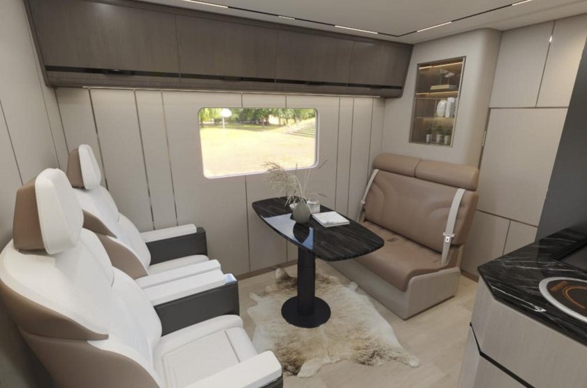 Двухэтажный автодом