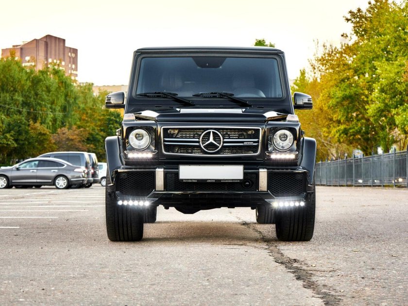 Мерседес черный джип Гелендваген