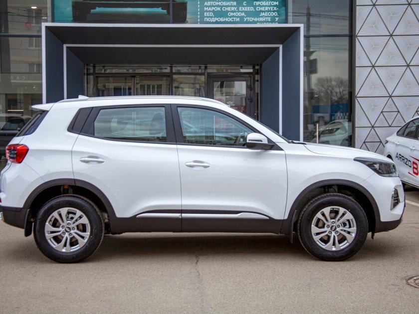 Chery tiggo 4 pro белый