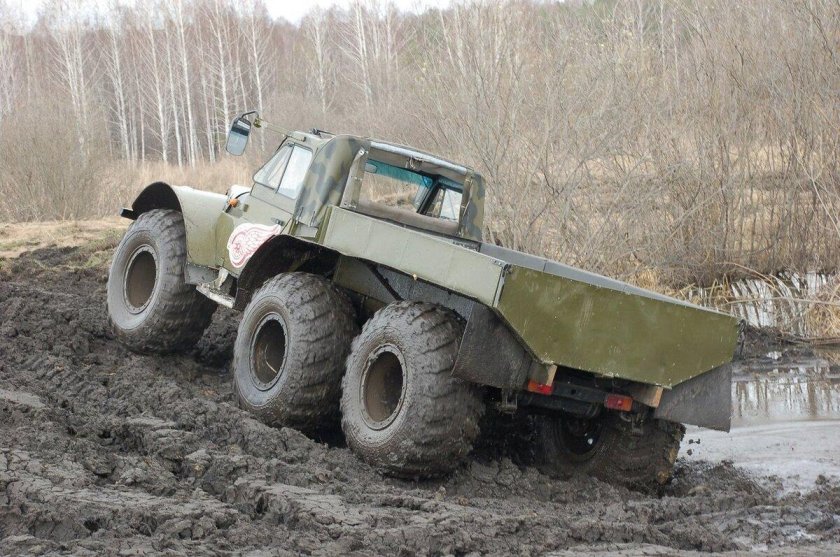 ГАЗ 69 болотоход