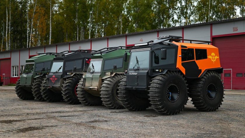 Вездеход болотоход тайфун