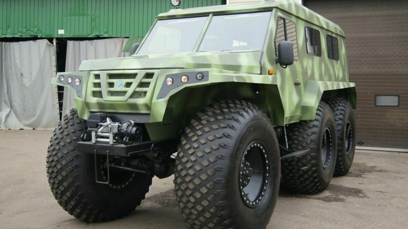 Вездеход Трэкол 6х6
