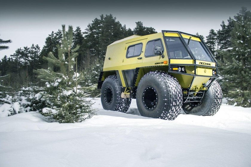 Вездеход-амфибия «Трэкол»