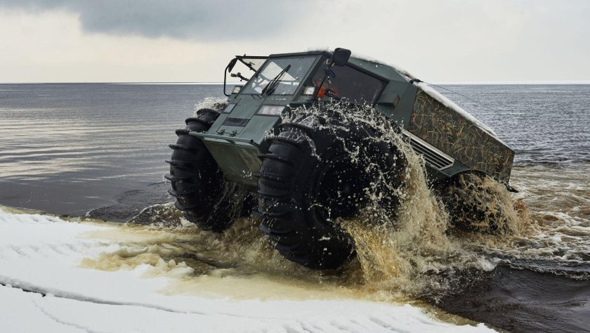 Вездеход болотоход Шерп