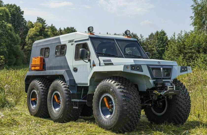 Снегоболотоход трэкол хаски