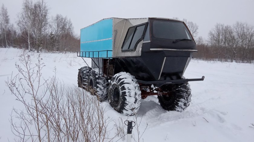 Вездеход болотоход 6х6