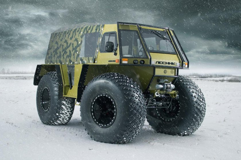 Вездеход Трэкол Лесник