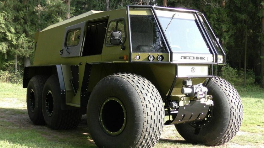 6 Колесный снегоболотоход Лесник Север МД