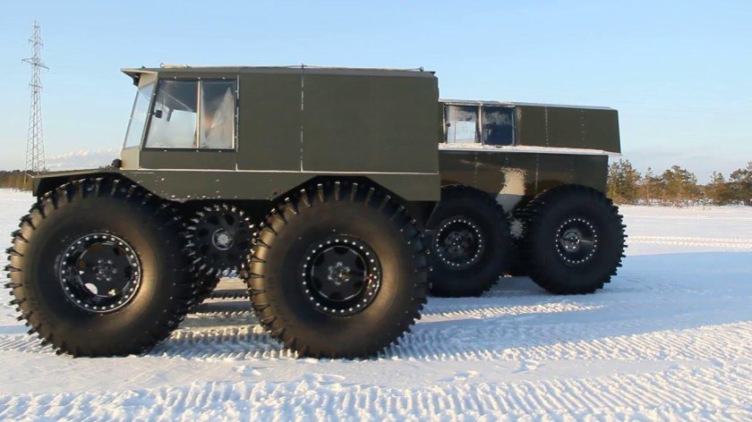 Тром-8 болотоход