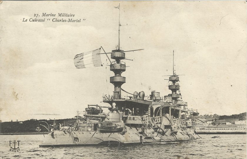 Французский броненосец Шарль Мартель