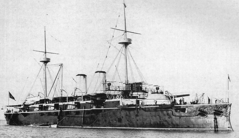 Броненосный крейсер Инфанта Мария Тереза чертежи