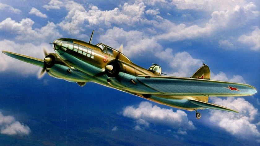 Самолет ил 4 бомбардировщик