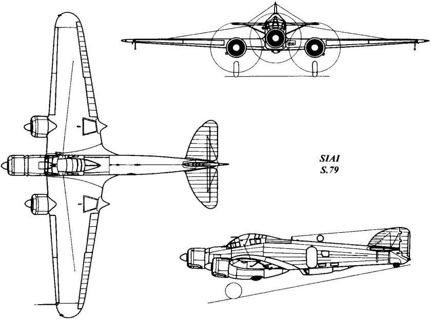 Ил-4 бомбардировщик чертёж