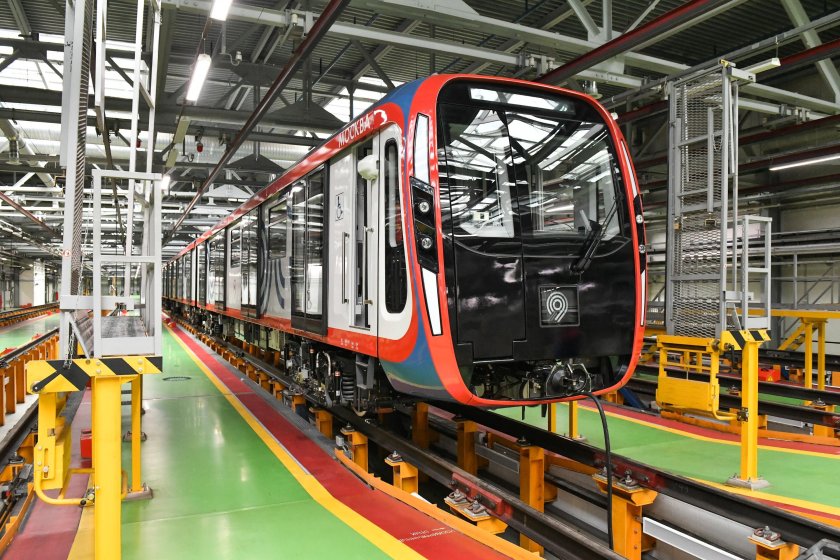 Новый Метропоезд Москва 2020