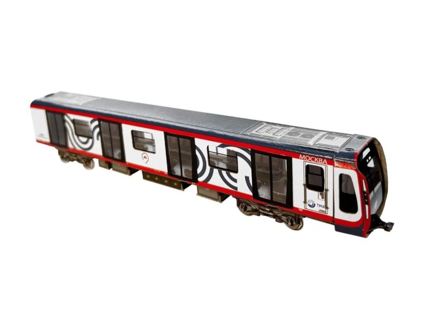 Модель поезда метро Москва 2020