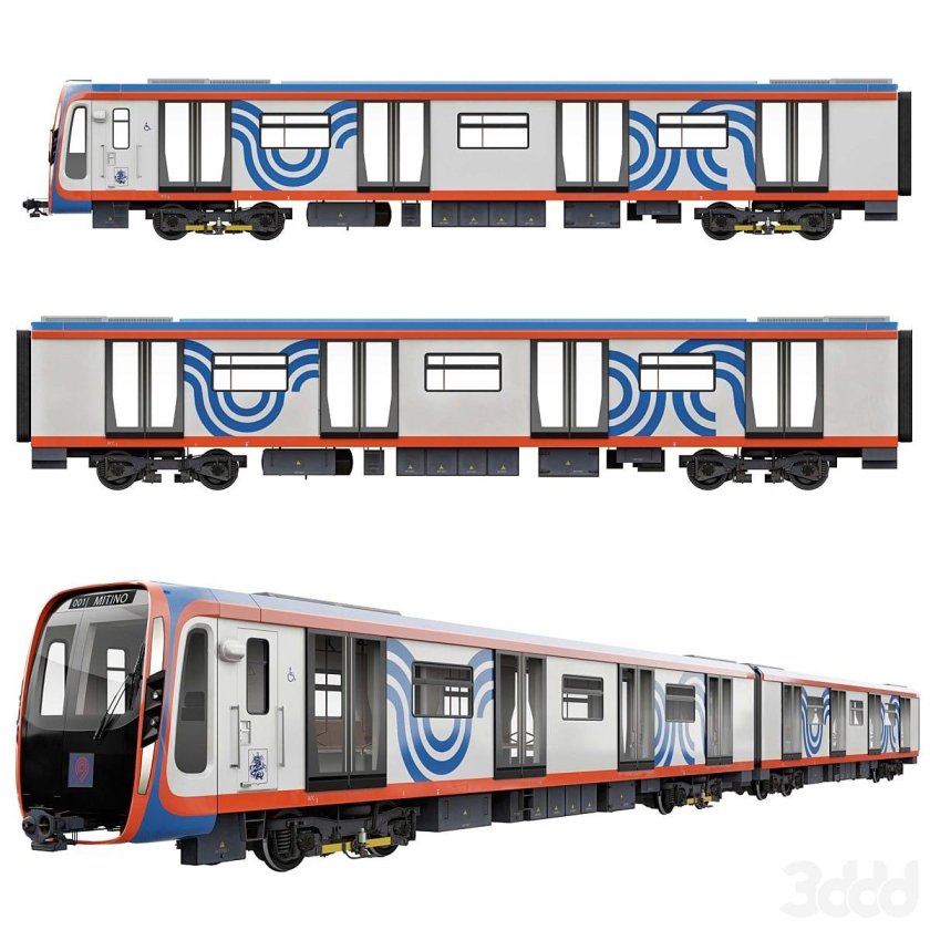 Модель поезда метро