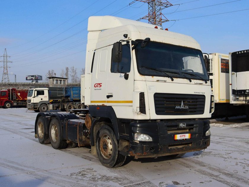 Седельный тягач маз‑643028