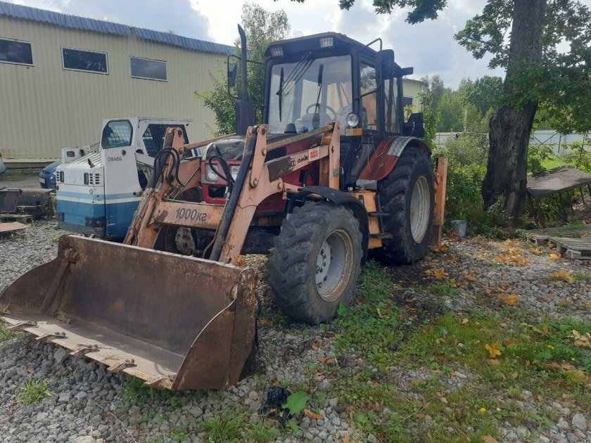 Мтз 92п экскаватор погрузчик