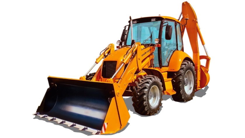 Экскаватор-погрузчик Амкодор 732