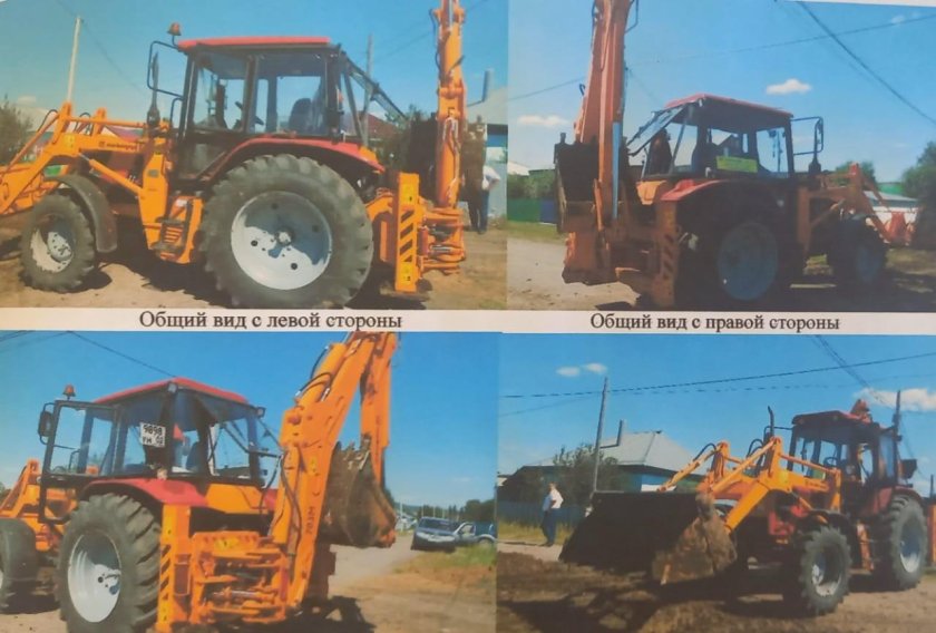 Экскаватор-погрузчик Амкодор 703м