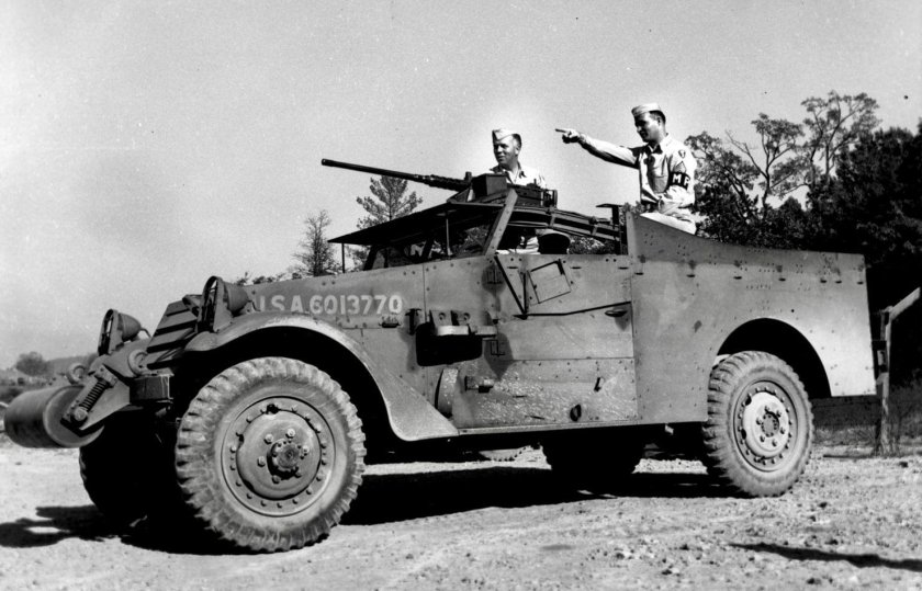 М3а1 Скаут бронетранспортер