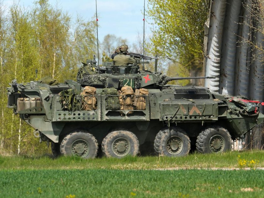 Бронетранспортеров stryker