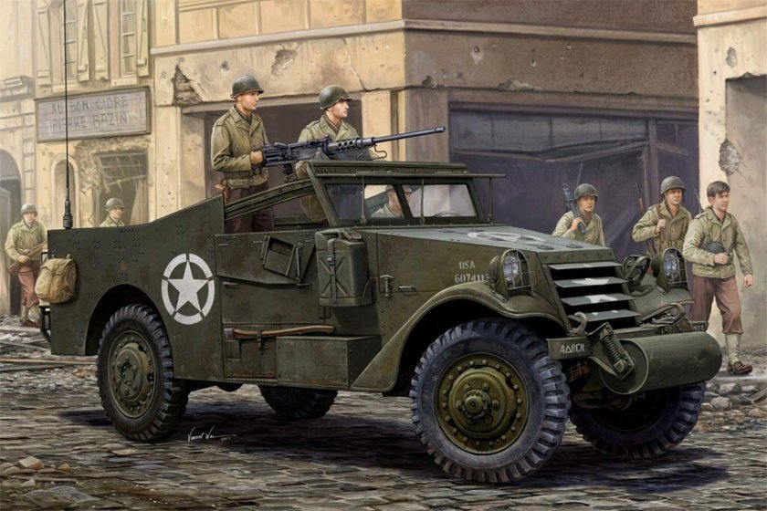 M3a1 Scout car