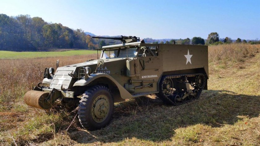 БТР м3 полугусеничный