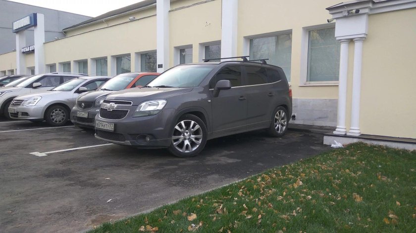 Шевроле Орландо на 18 дисках