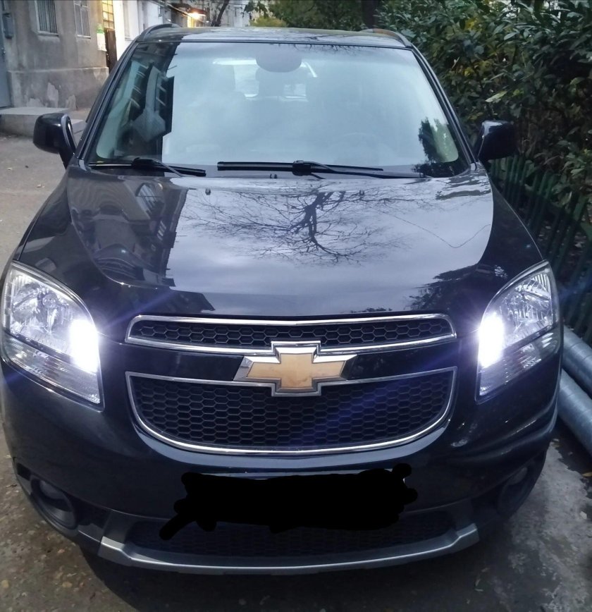 Реснички на фары Шевроле Орландо