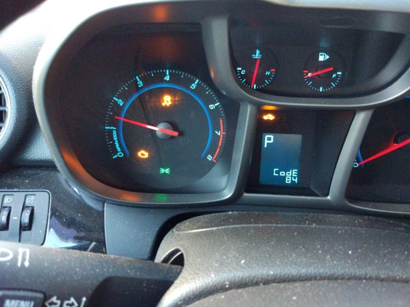 Code 84 Шевроле Круз 1.8