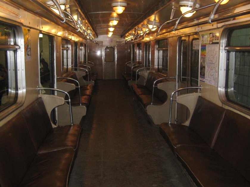 Салон вагона еж3 Москва