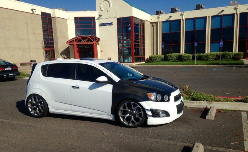 Шевроле Авео т300 на 17 дисках