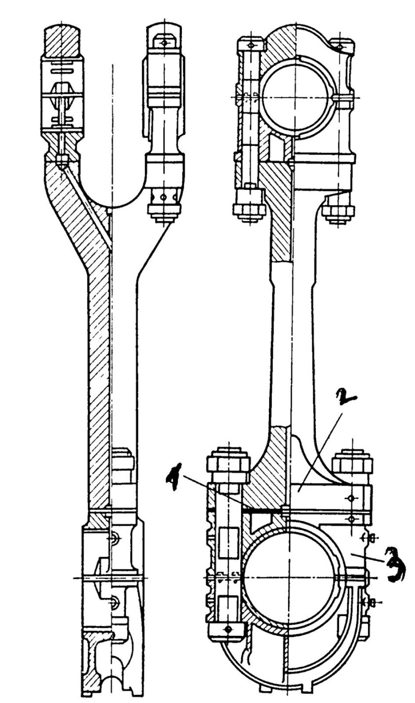 Шатунно поршневая группа дизеля д49