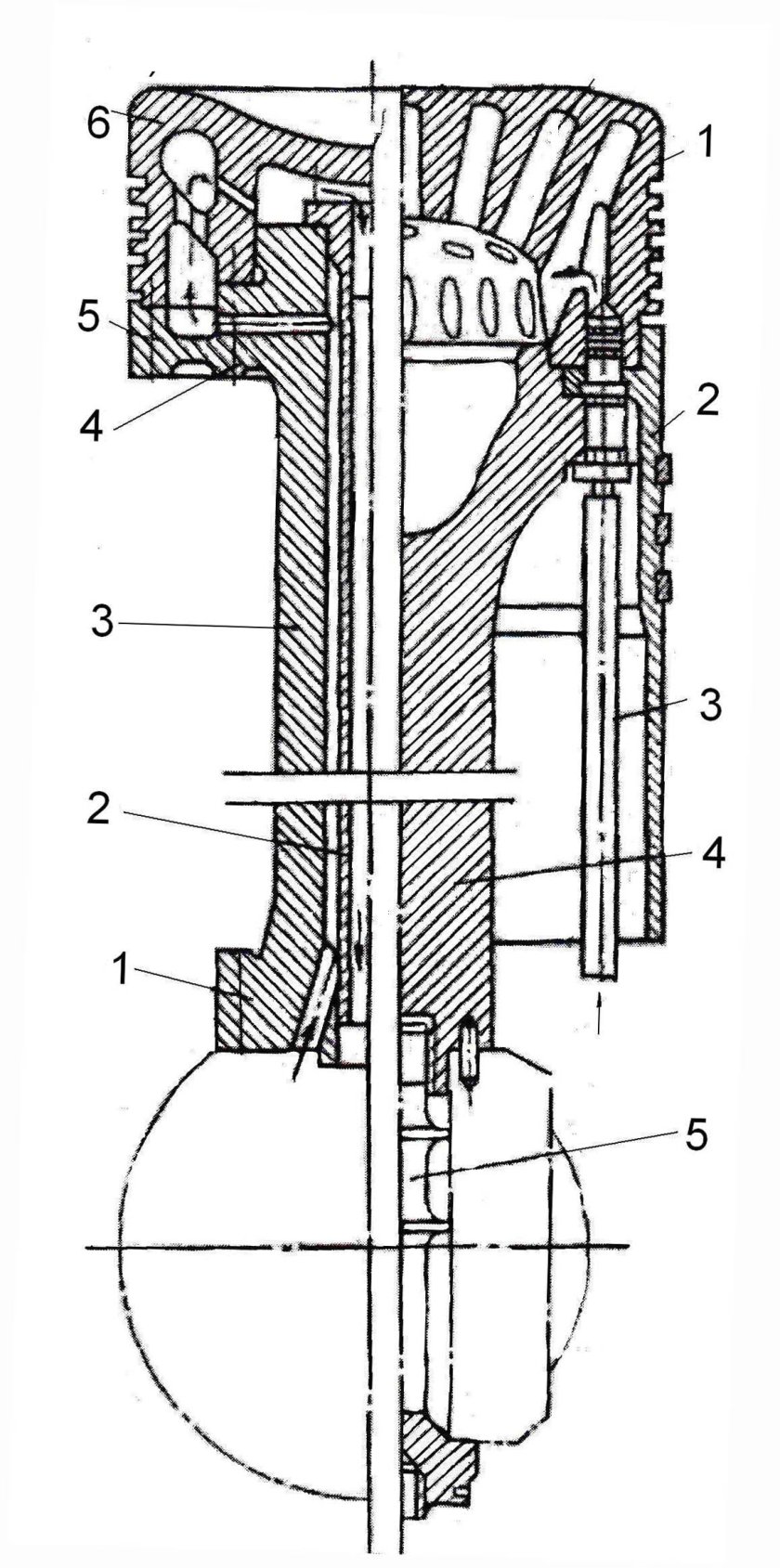 Конструкция крейцкопфного узла
