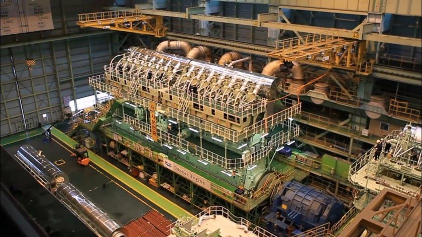 Дизельный Корабельный двигатель Wärtsilä-Sulzer rta96c/RT-flex96c